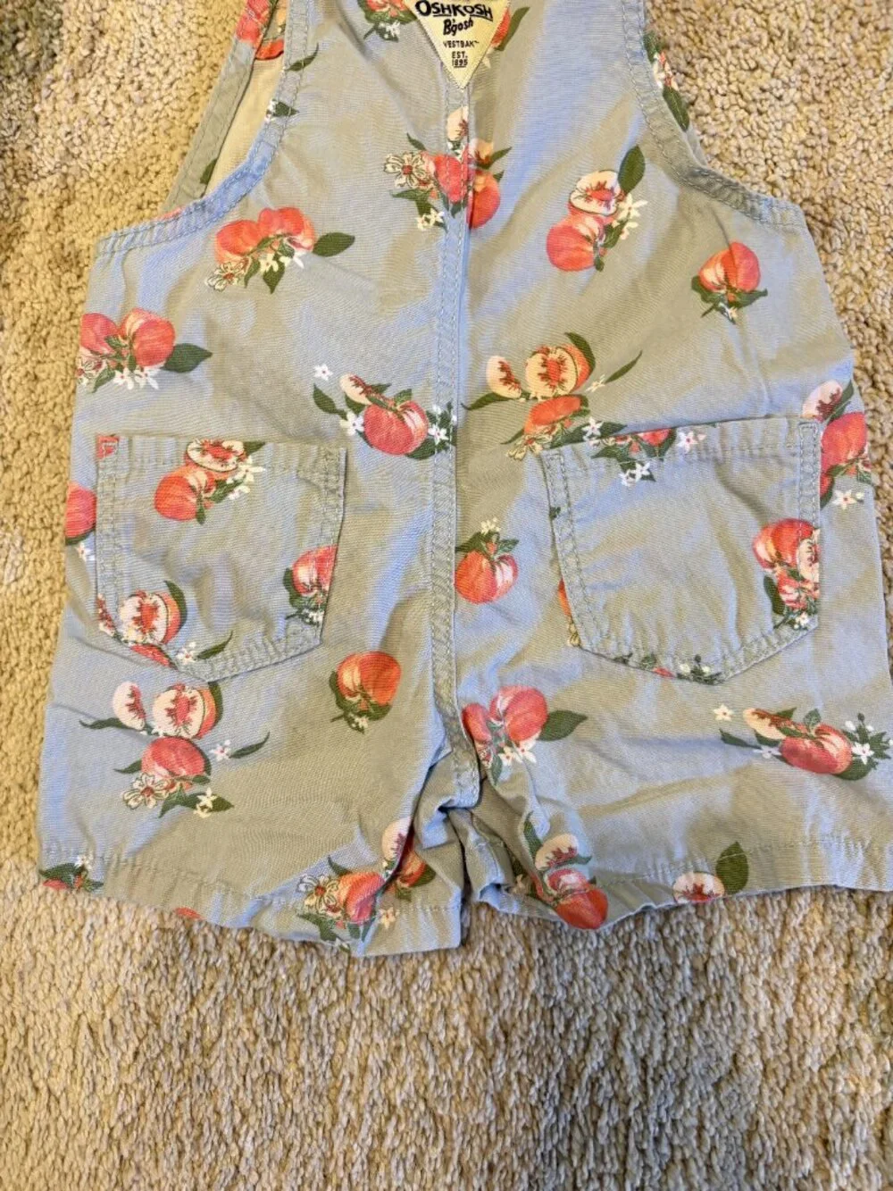 Girls 3 Toddler OSH KOSH B’GOSH Shortalls